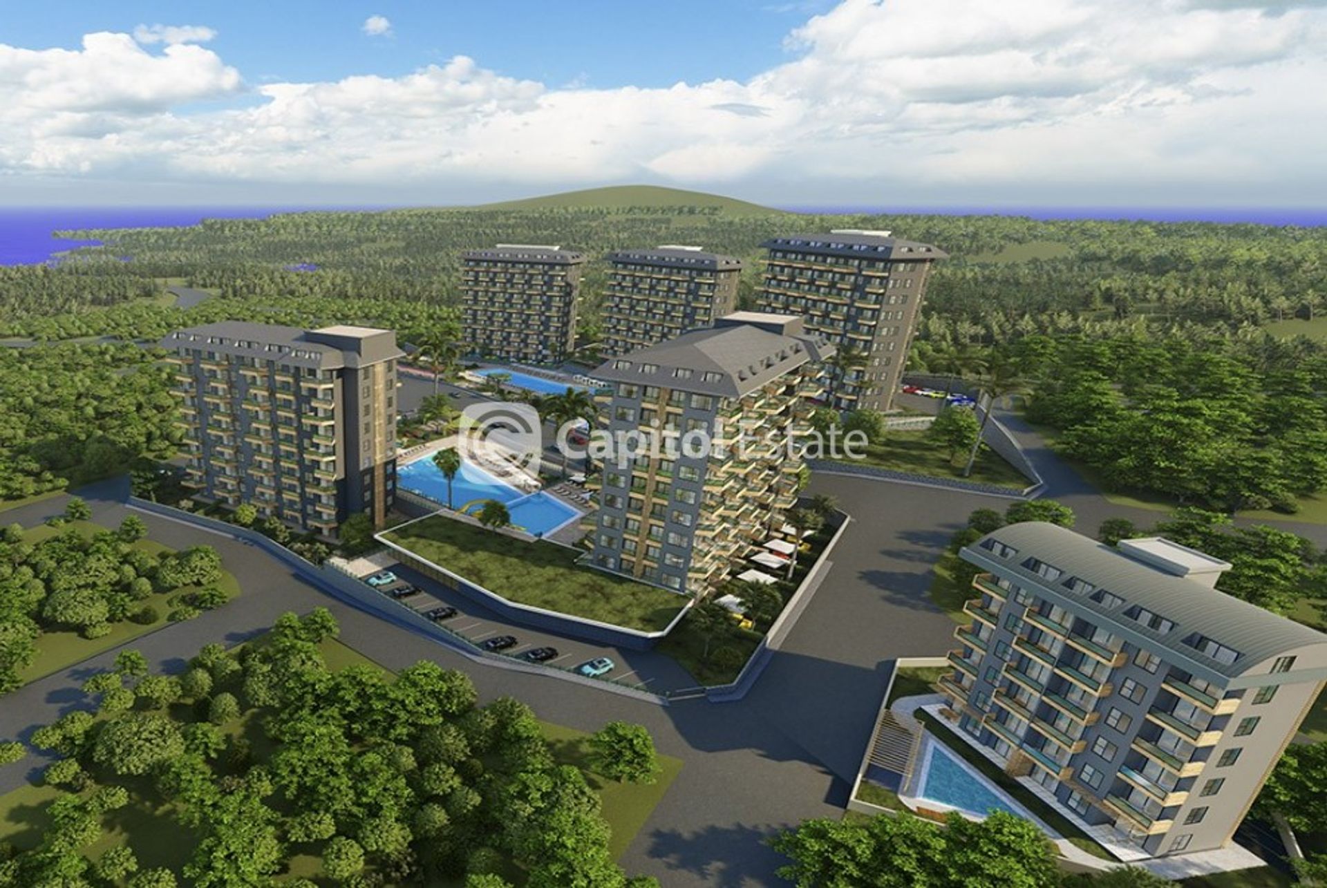 Condominio nel Avsallar, Antalya 11180952