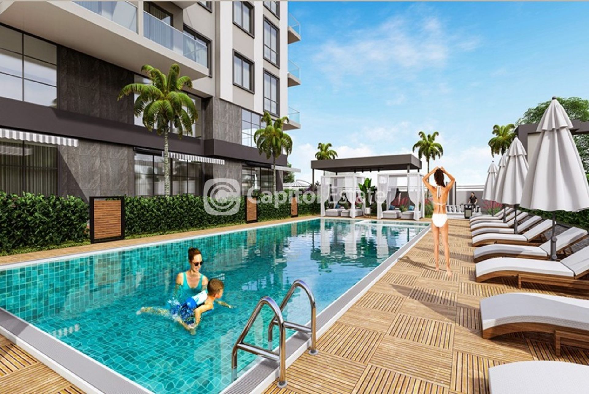 Condominium dans Kestel, Antalya 11180970