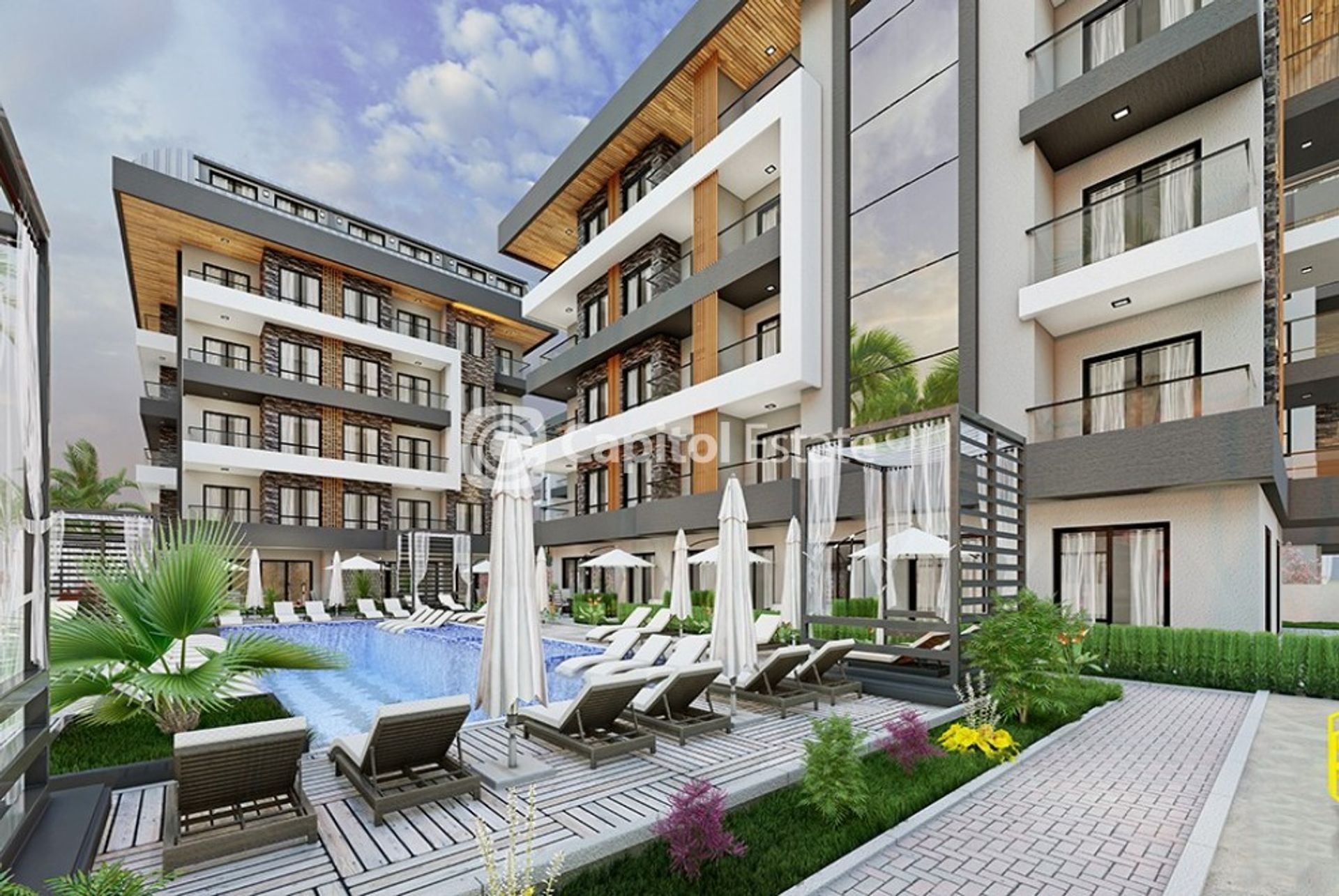 Condominium in Oba, Antalya 11180978