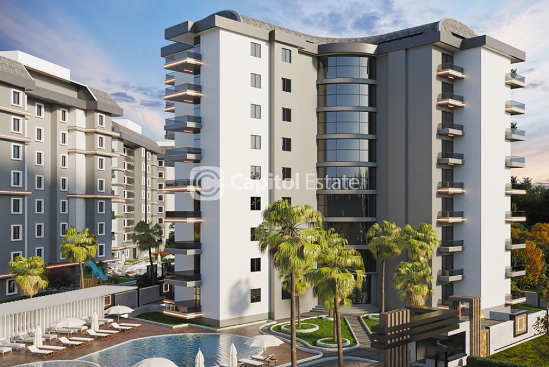 Condominium dans Avsallar, Antalya 11180981