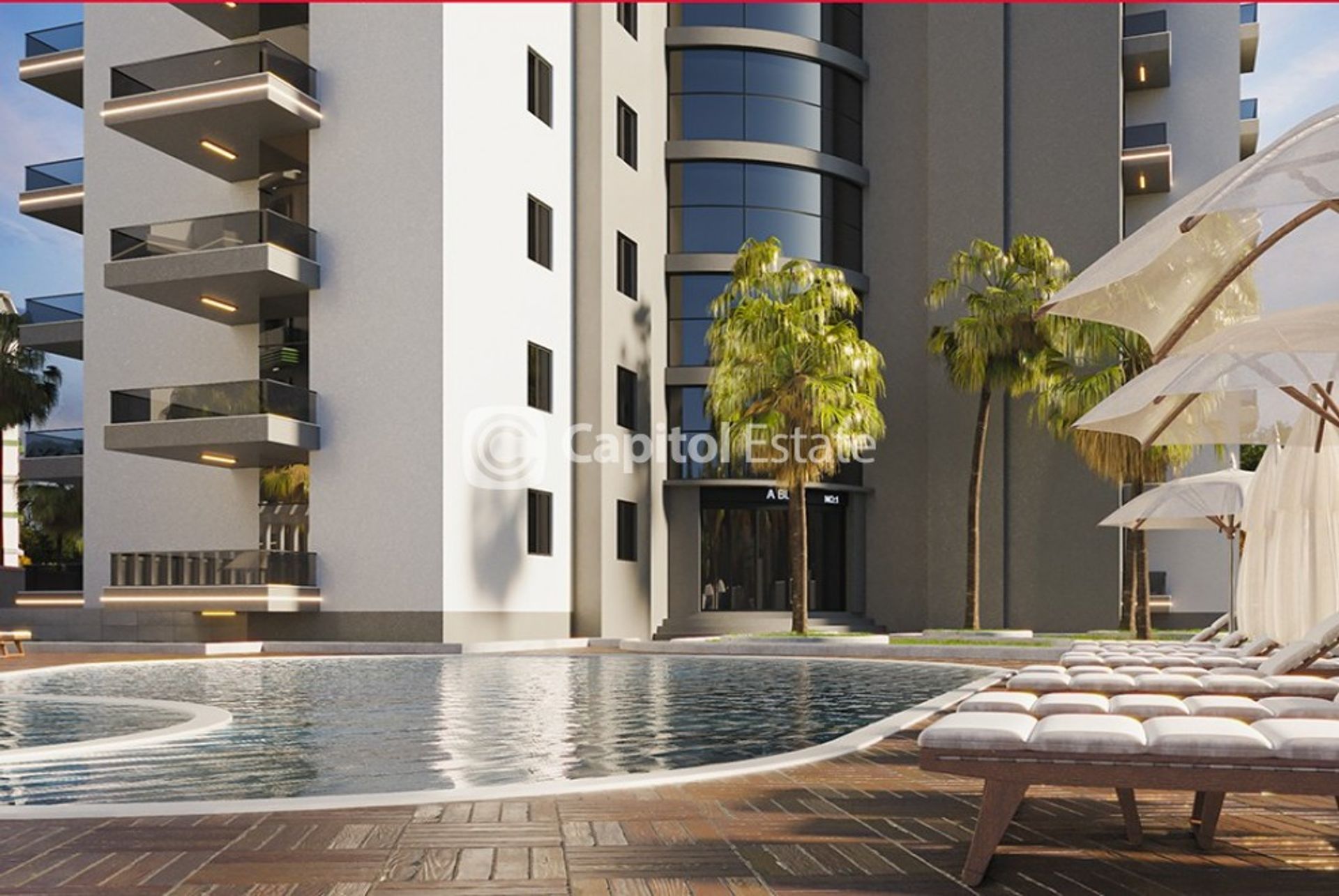 Condominium dans Avsallar, Antalya 11180981