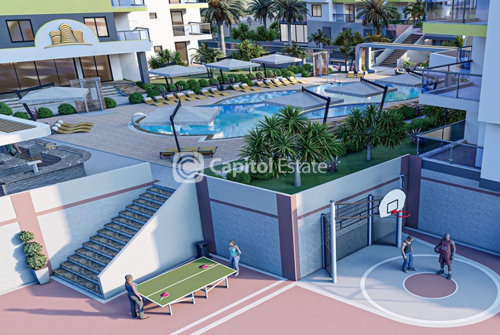 Condominio en Mahmutlar, Antalya 11181003