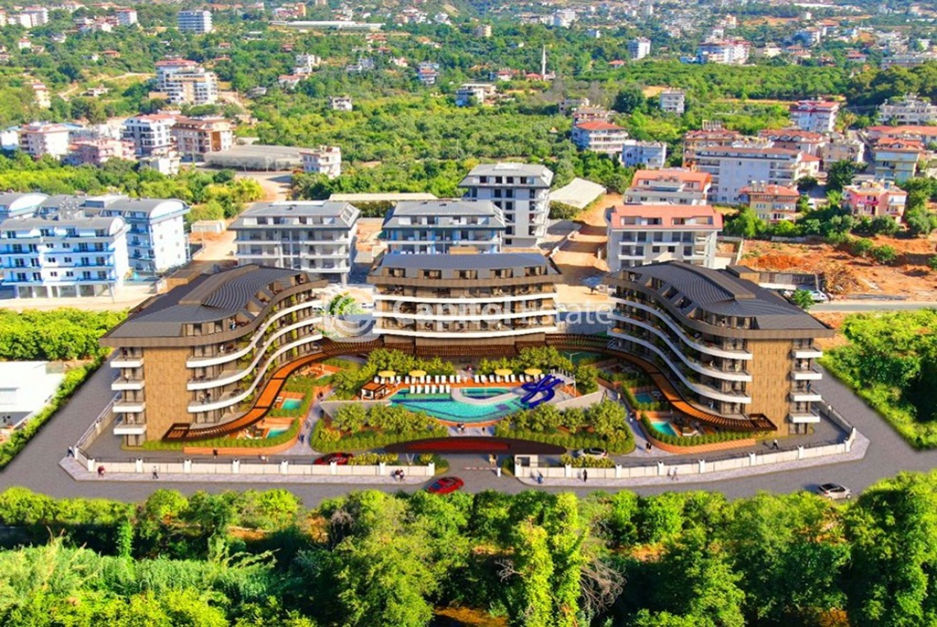 Condominio nel Oba, Antalya 11181019