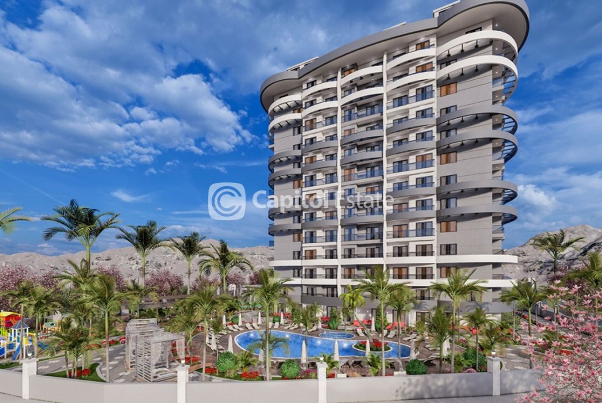 Condominium in Kestel, Antalya 11181022