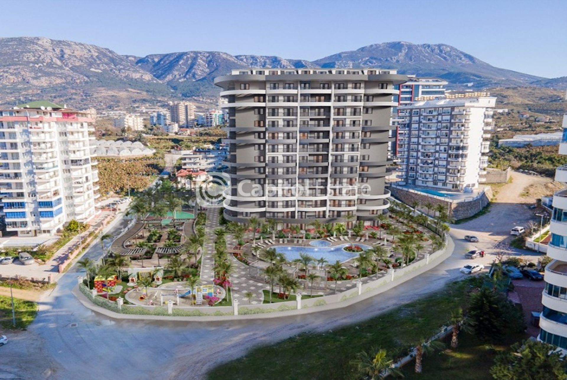 Condominium in Kestel, Antalya 11181022