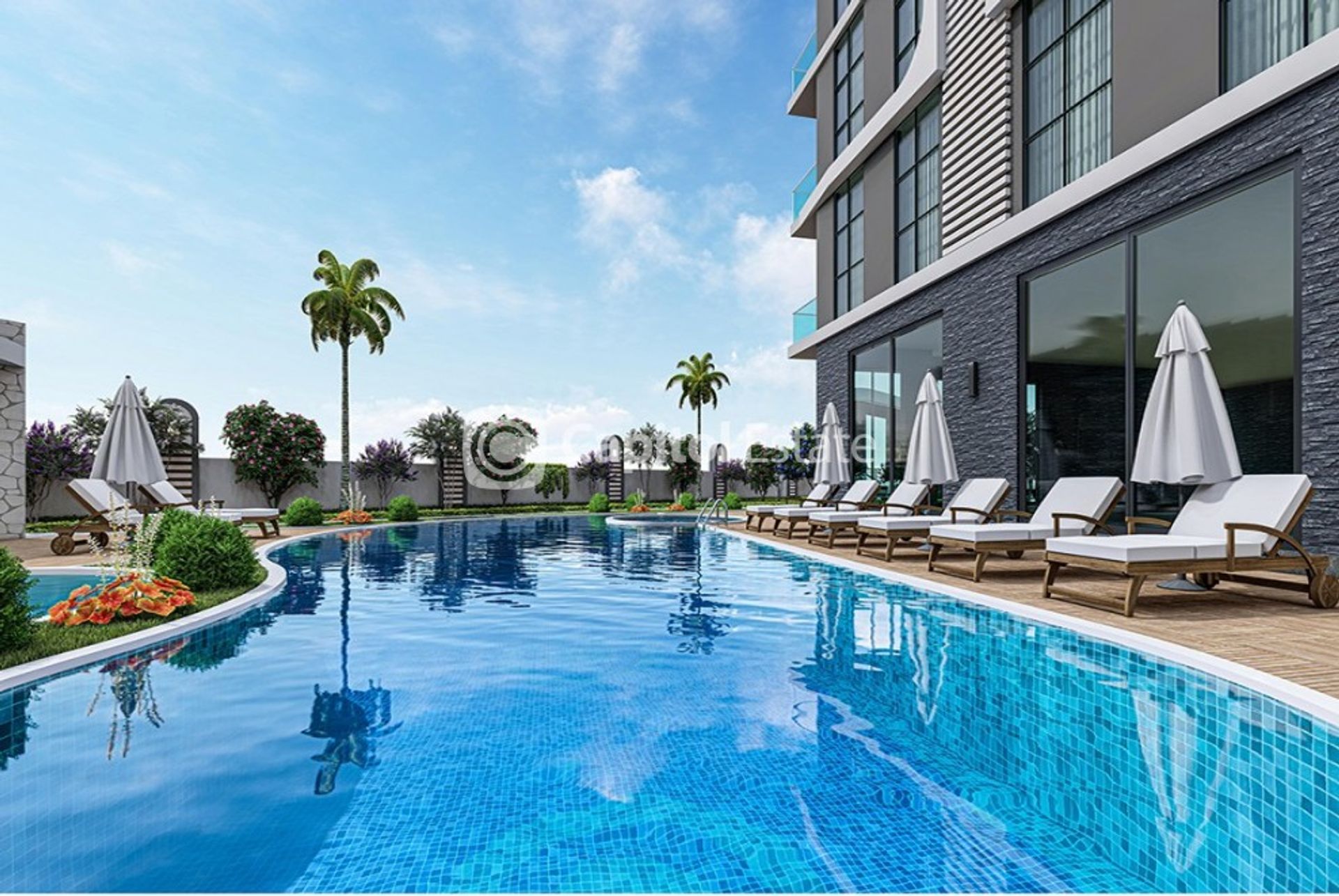 Condominium in Mahmutlar, Antalya 11181071