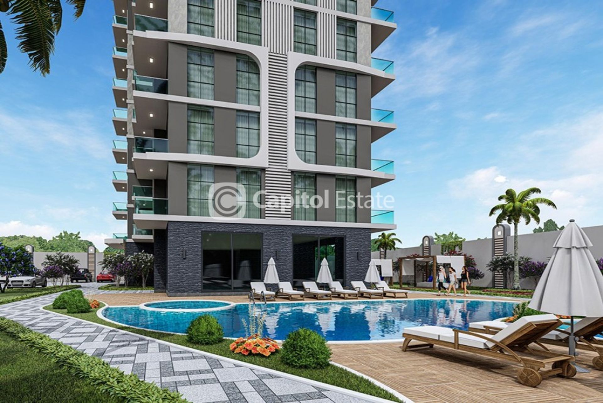 Condominium in Mahmutlar, Antalya 11181071