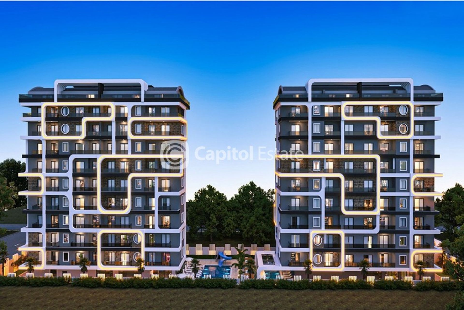 Condominium dans Mahmutlar, Antalya 11181077