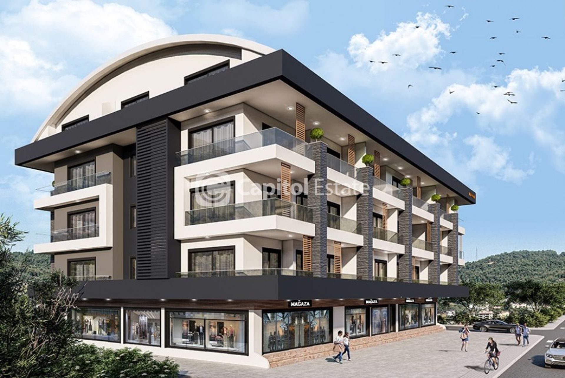 Condominio en Oba, Antalya 11181080