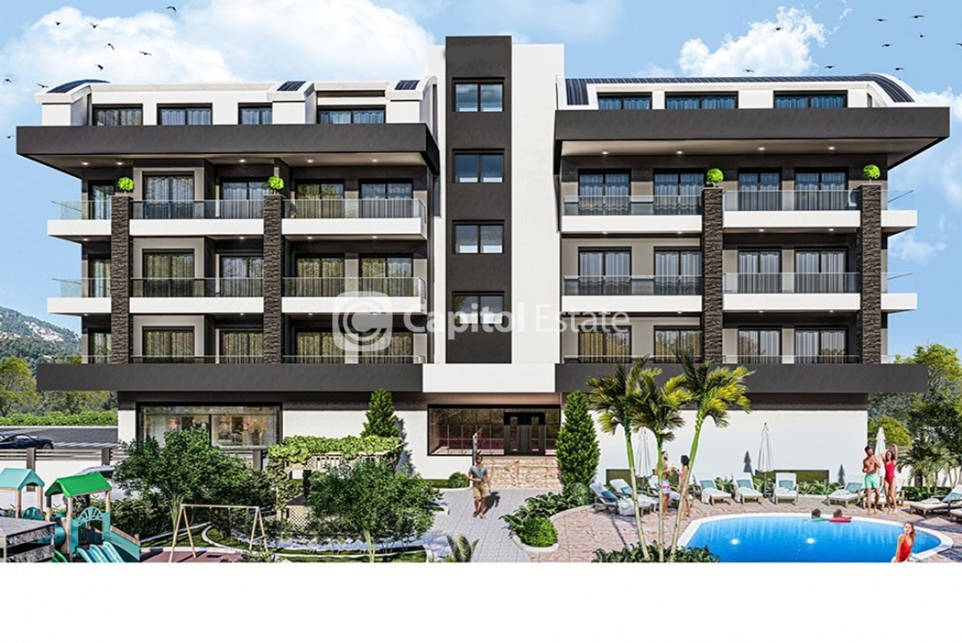 Condominium in Kestel, Antalya 11181080