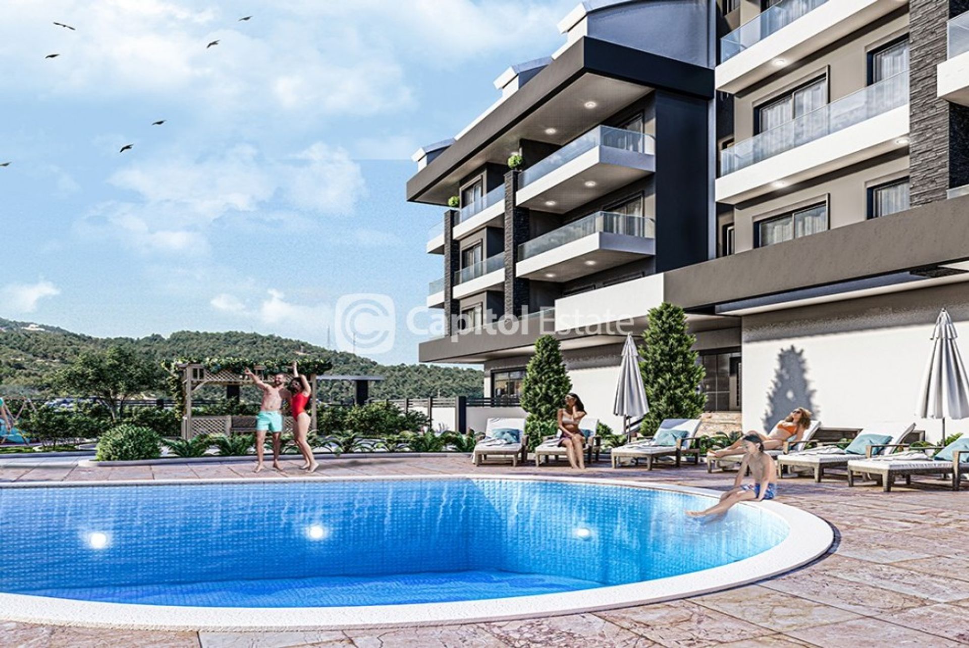 Condominio en Oba, Antalya 11181080