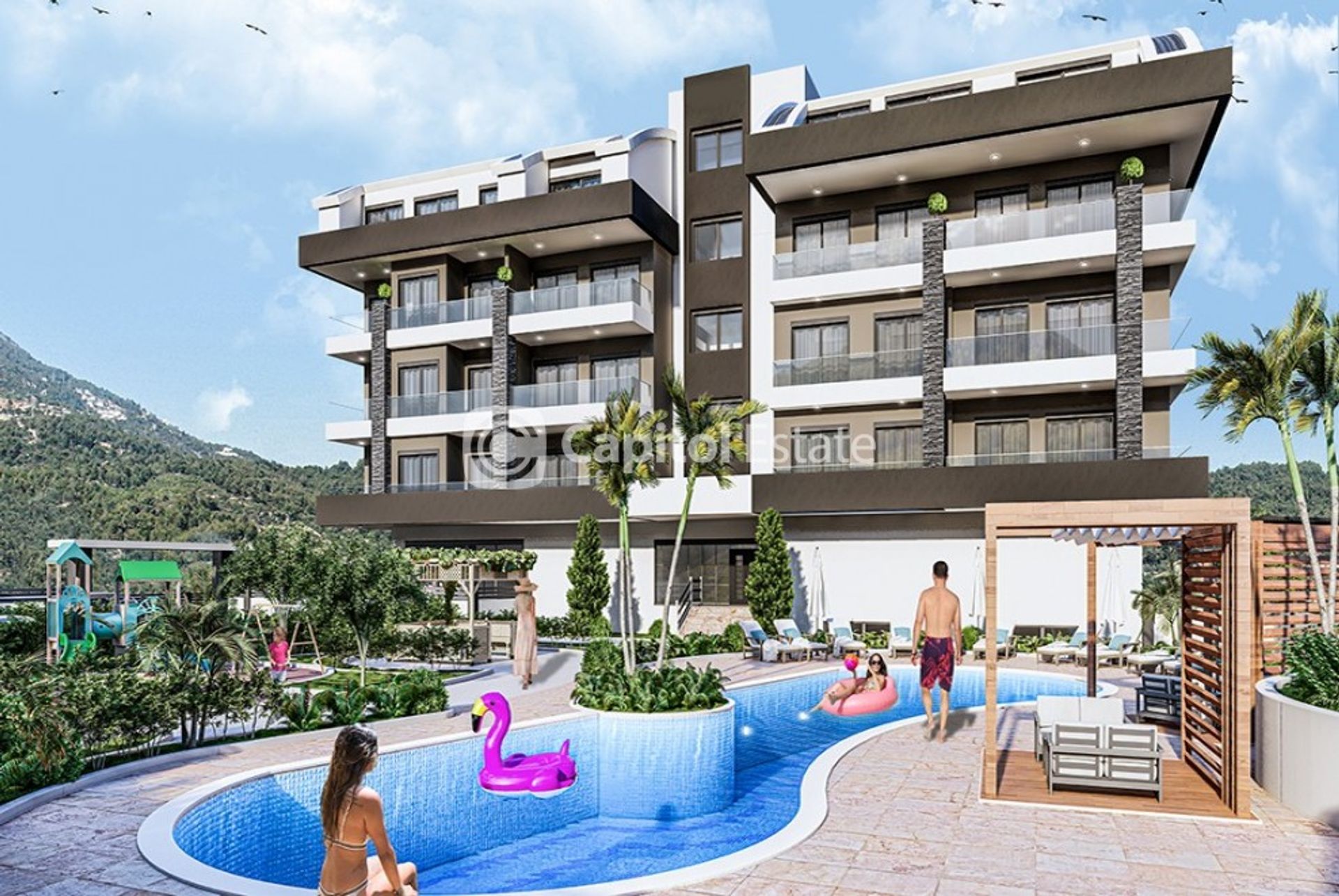 Condominio en Oba, Antalya 11181080