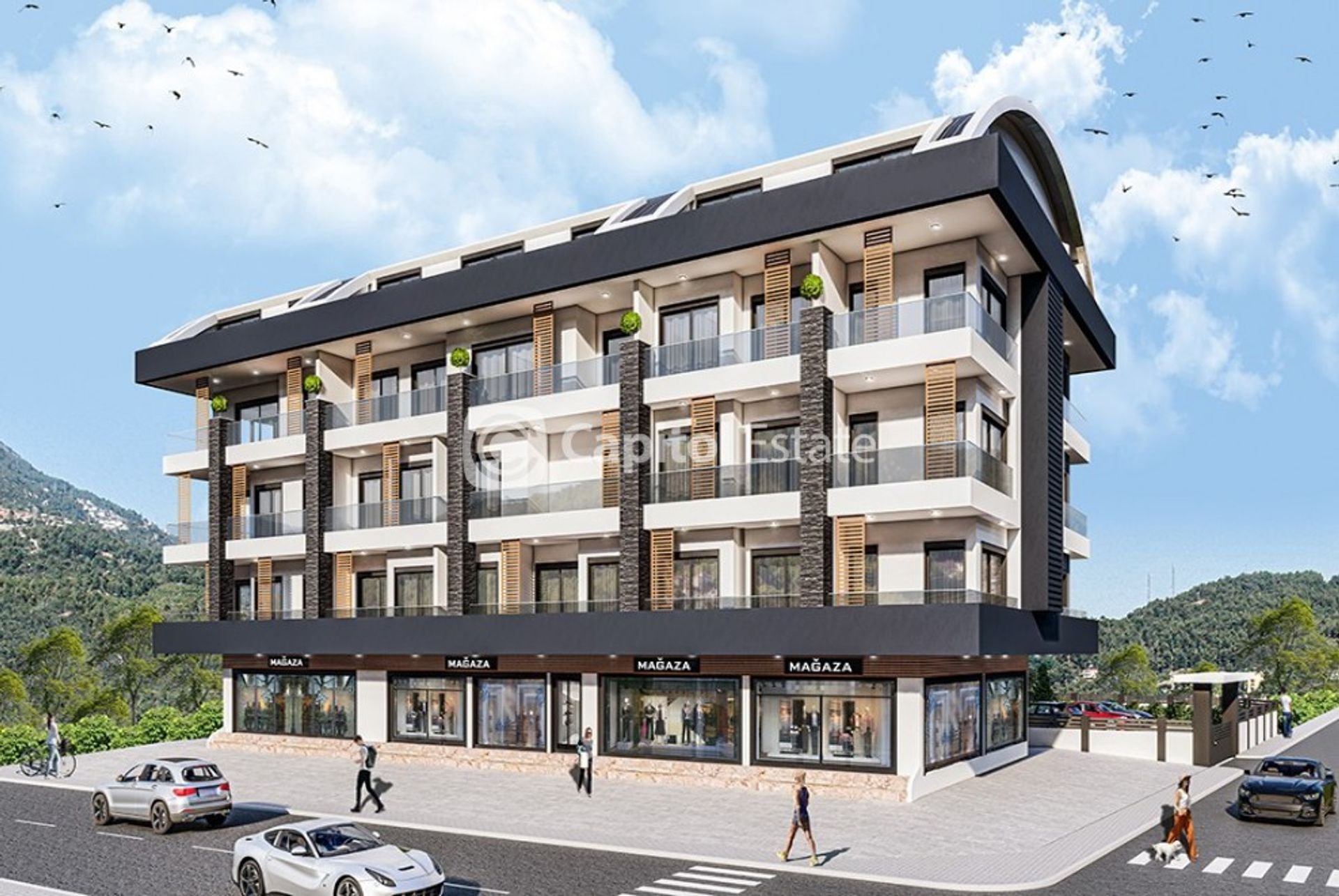 Condominium in Kestel, Antalya 11181080