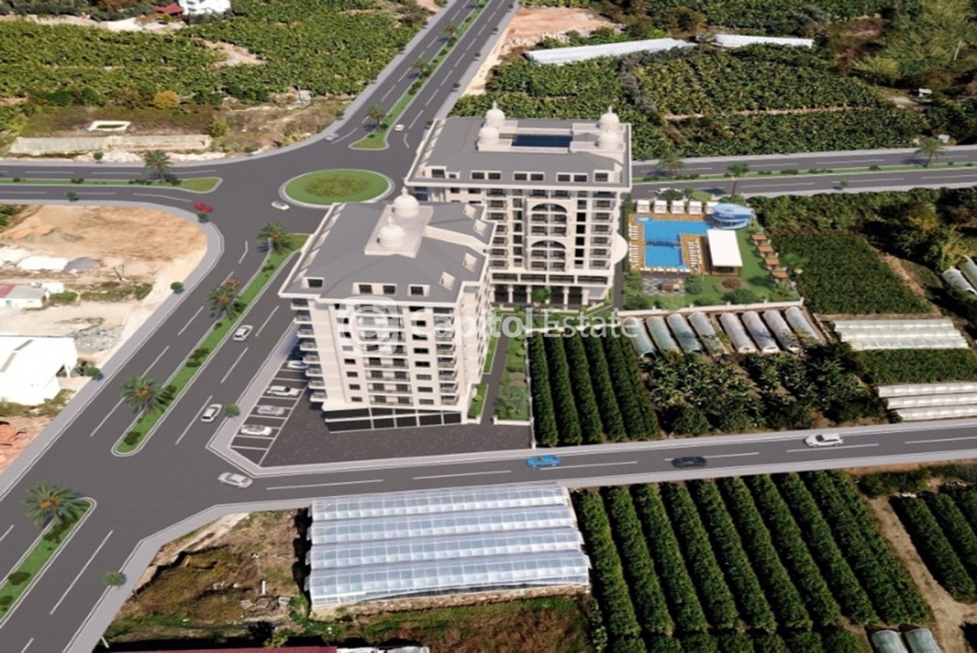 Kondominium w Kestel, Antalya 11181085