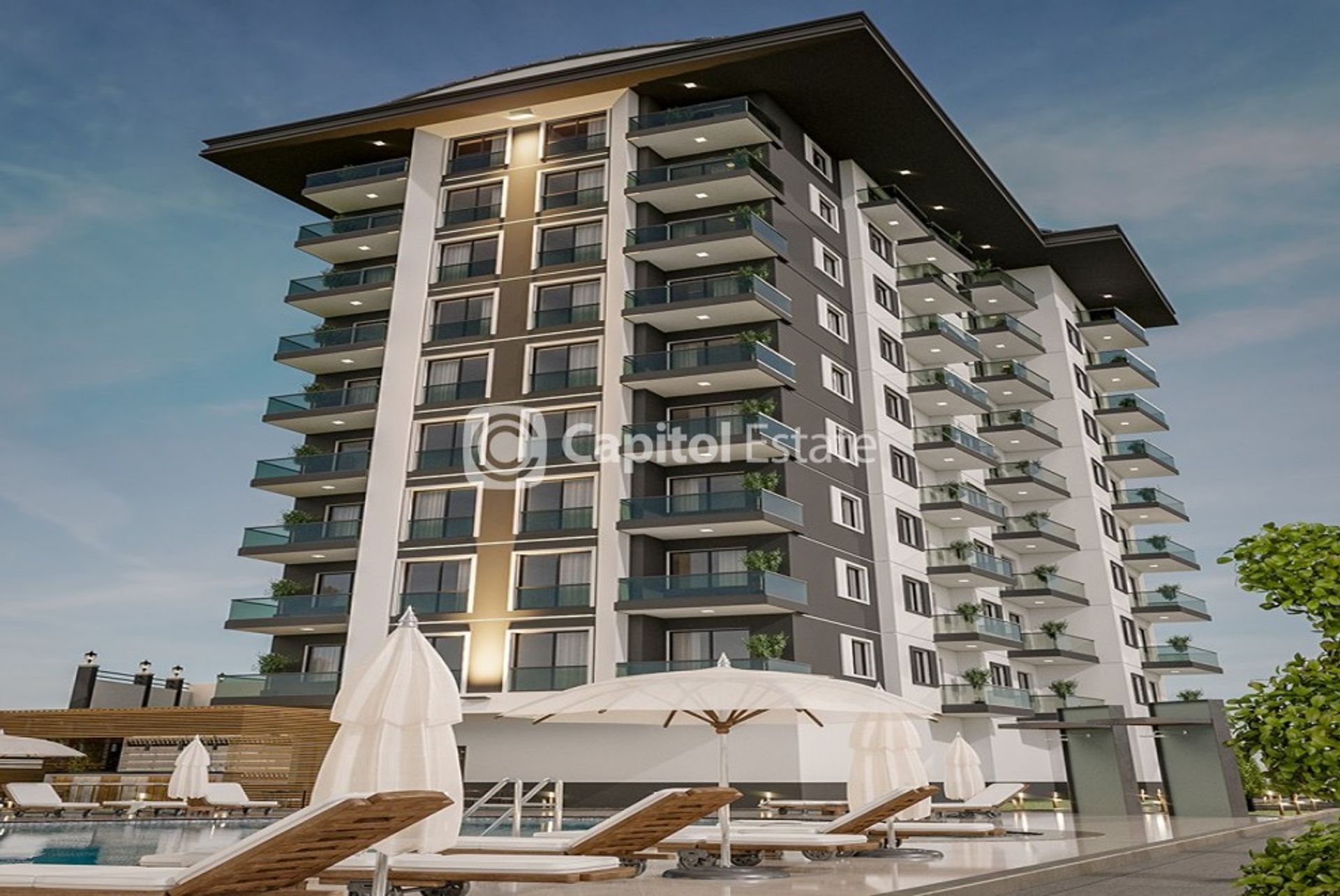 Condominium in Avsallar, Antalya 11181089