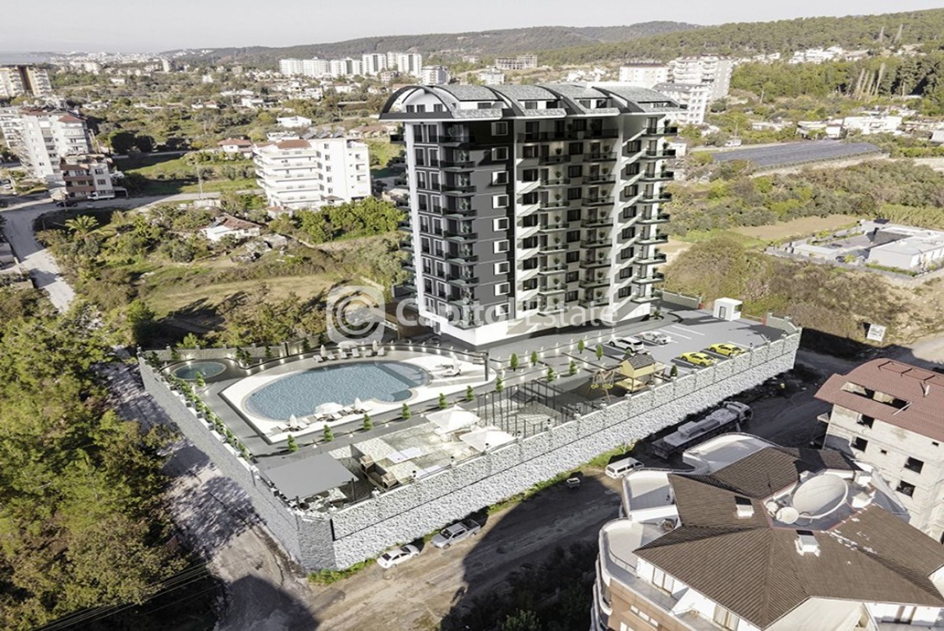 Condominium in Avsallar, Antalya 11181089