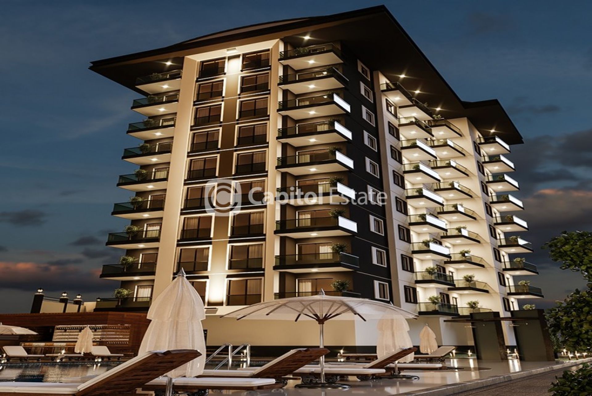 Condominium in Avsallar, Antalya 11181089