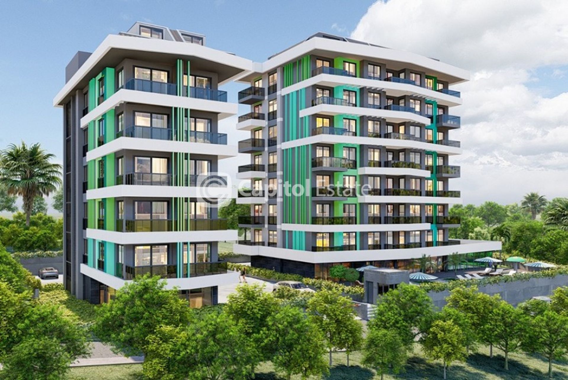 Condominium in Konakli, Antalya 11181094