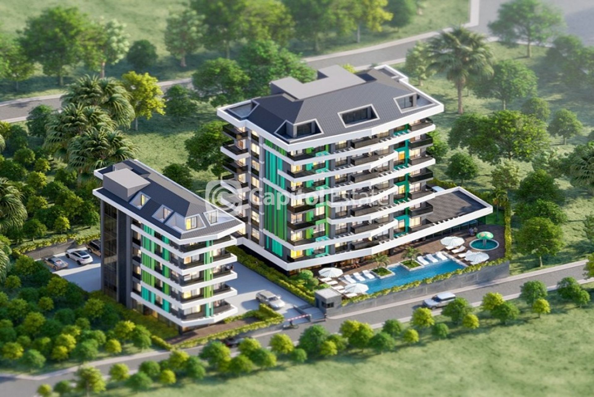 Condominium dans Konakli, Antalya 11181094