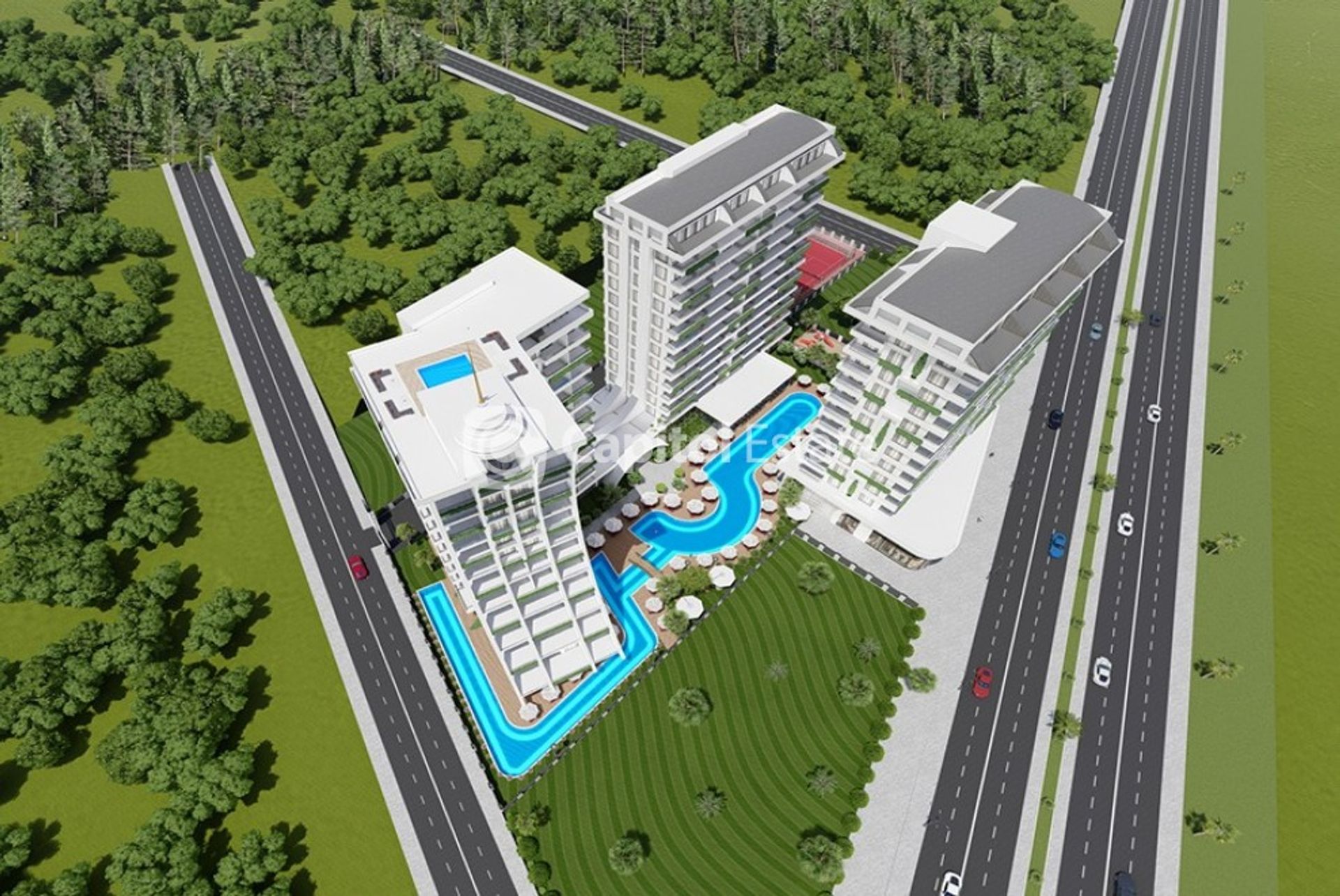 Condominium in Mahmutlar, Antalya 11181121