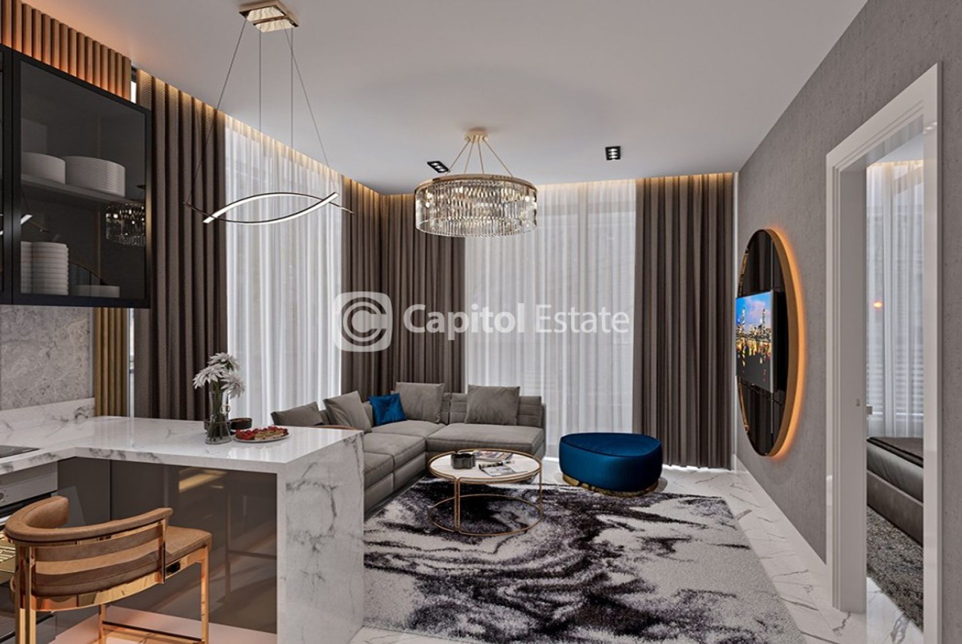 Condominio nel Oba, Antalya 11181159