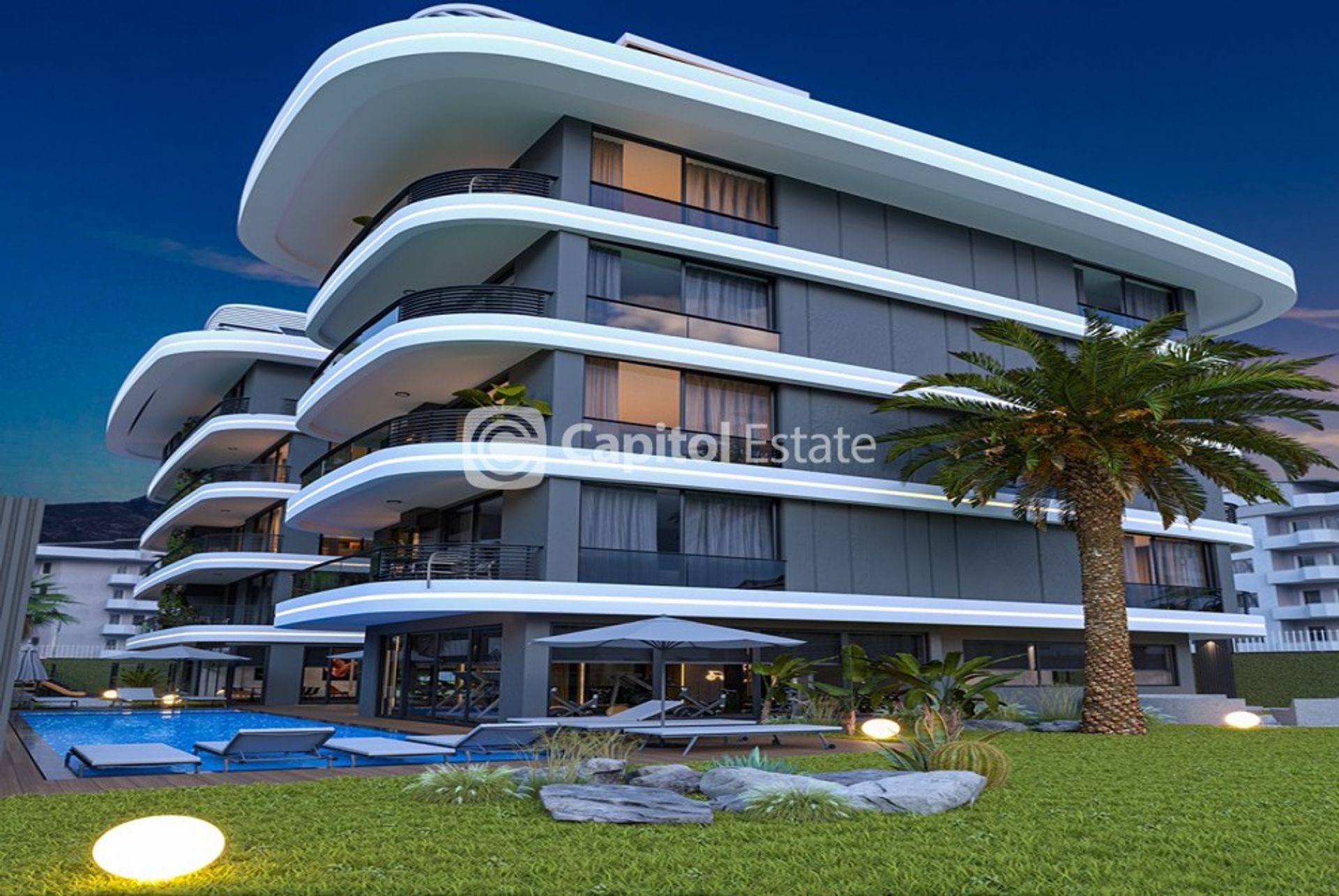 Condominio nel Oba, Antalya 11181159