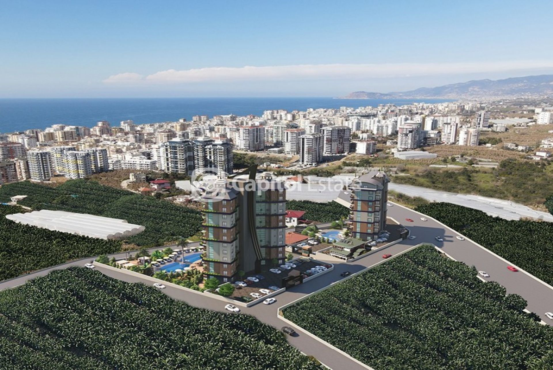 Condominio en Kestel, Antalya 11181193