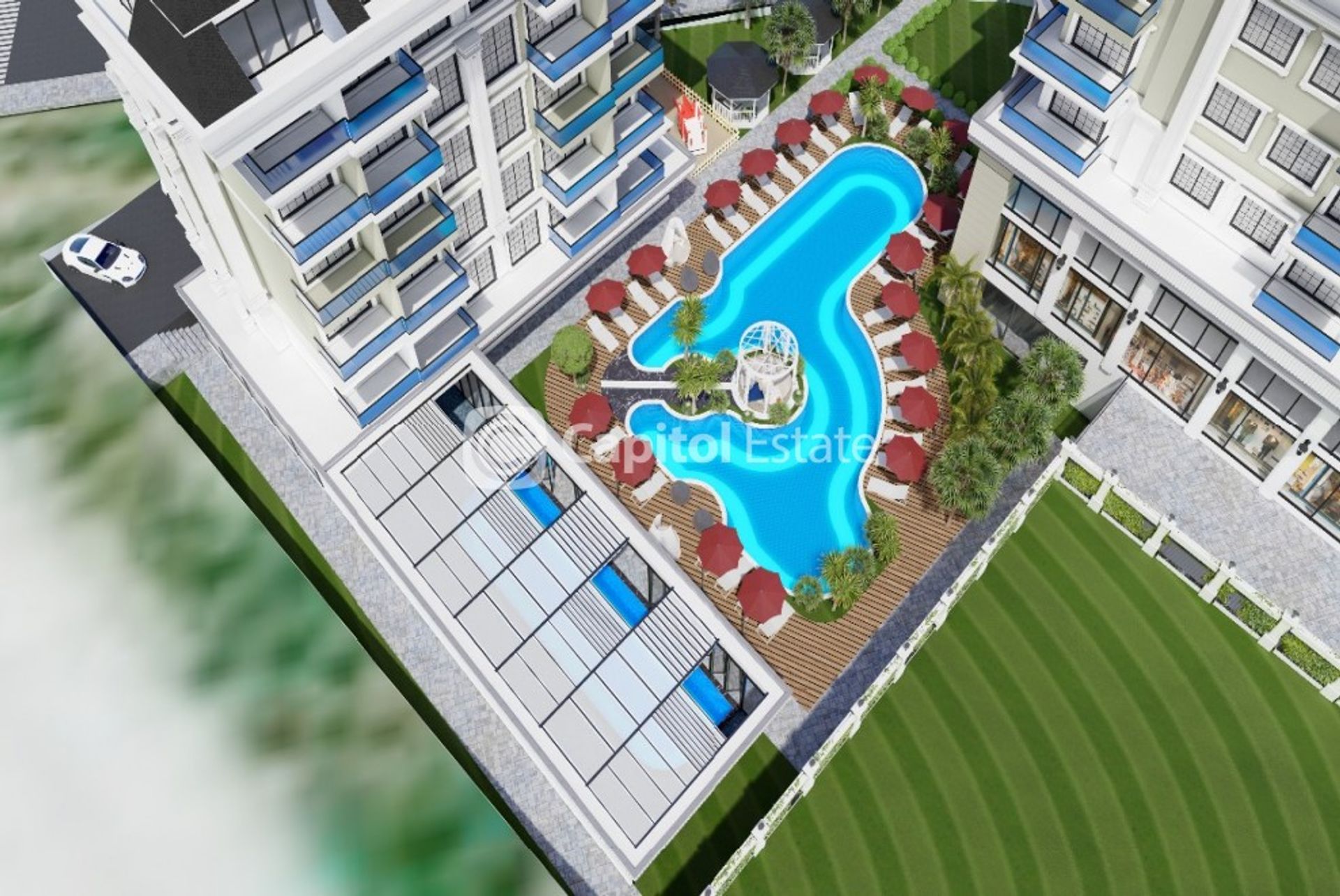 Condominium in Kestel, Antalya 11181243