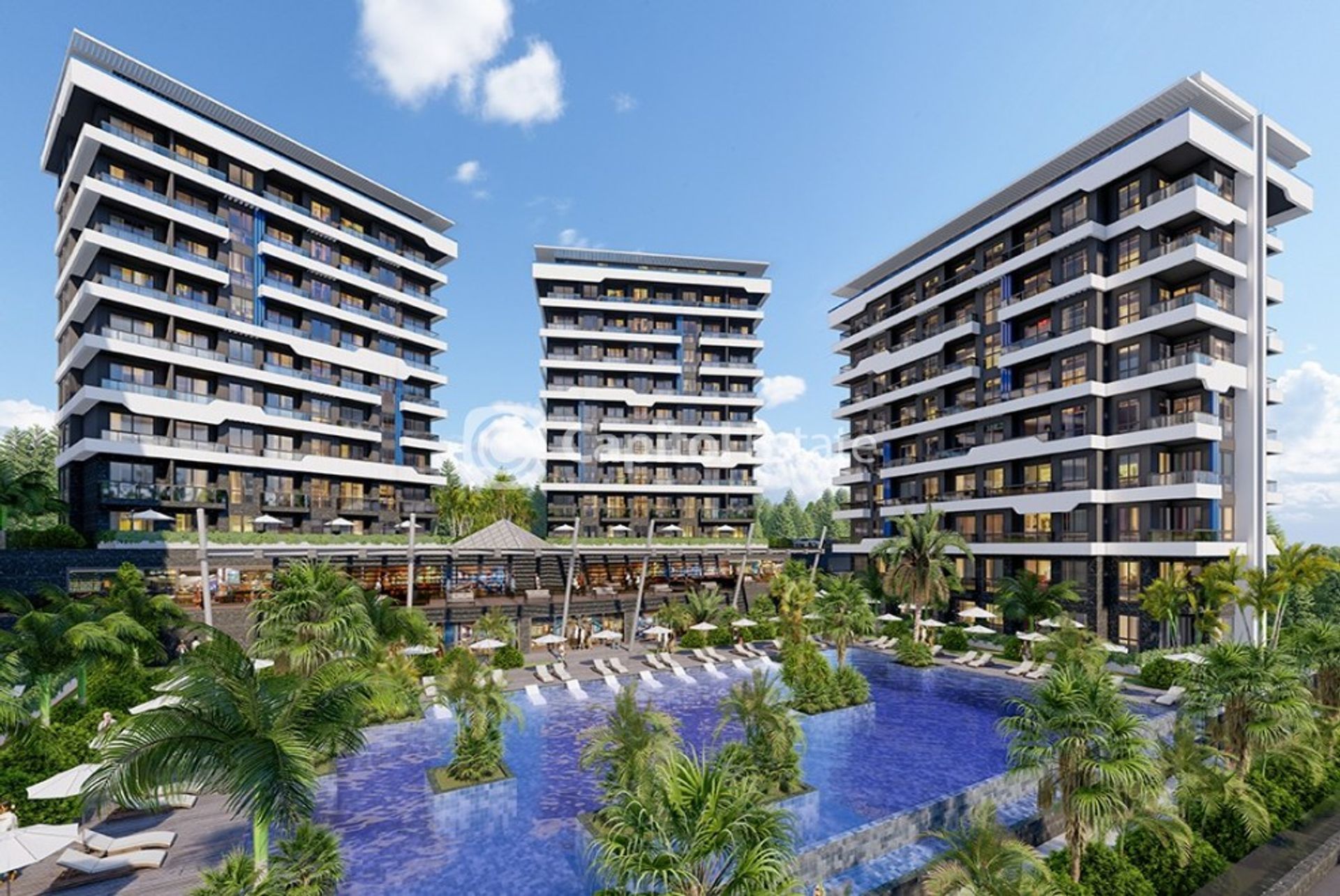 Condominium dans Konakli, Antalya 11181251