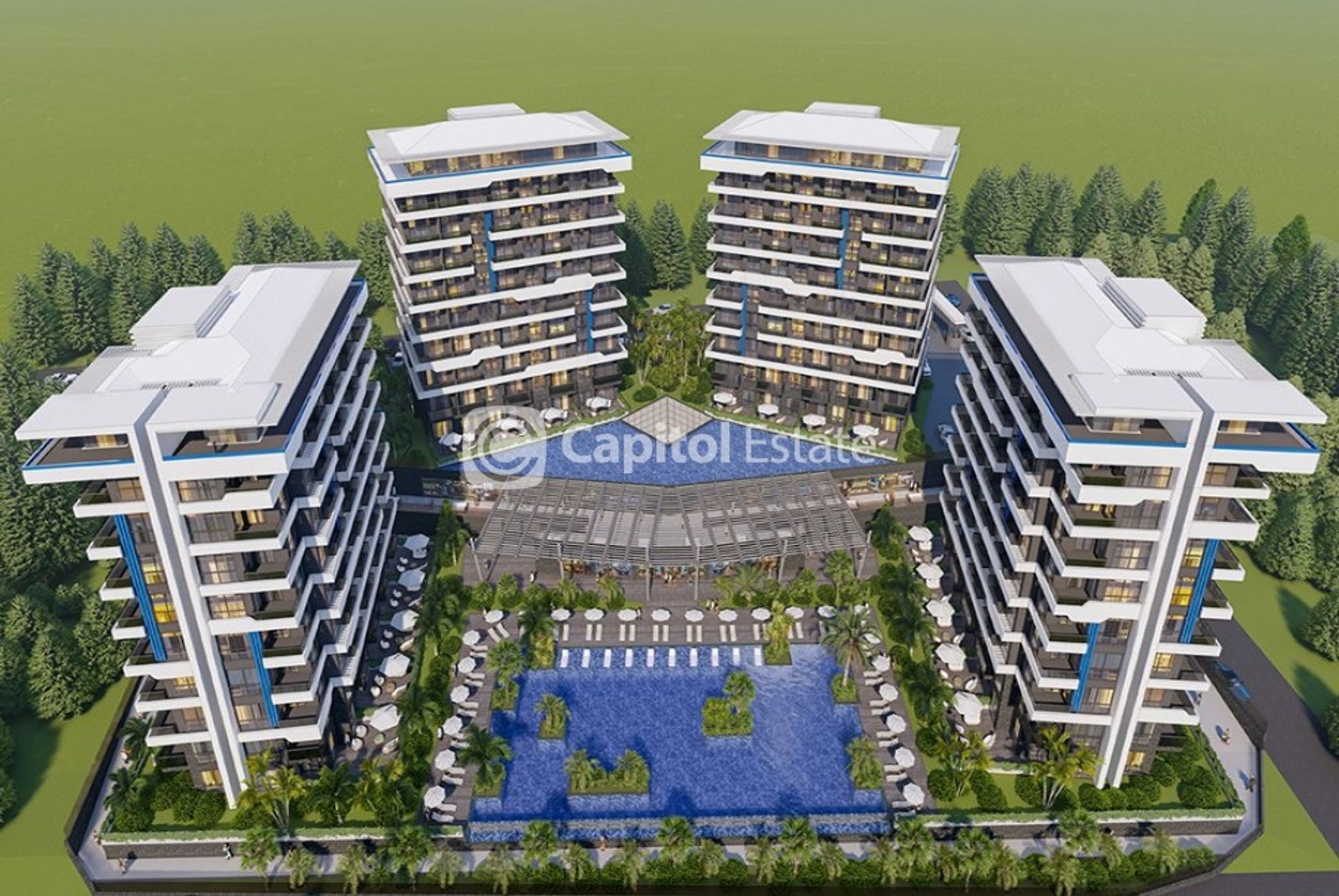 Condominium dans Konakli, Antalya 11181251