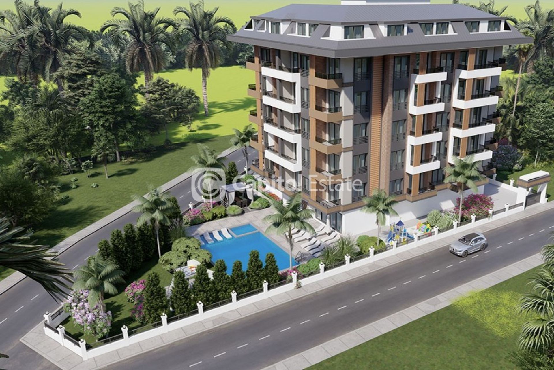 Condominium in Avsallar, Antalya 11181274