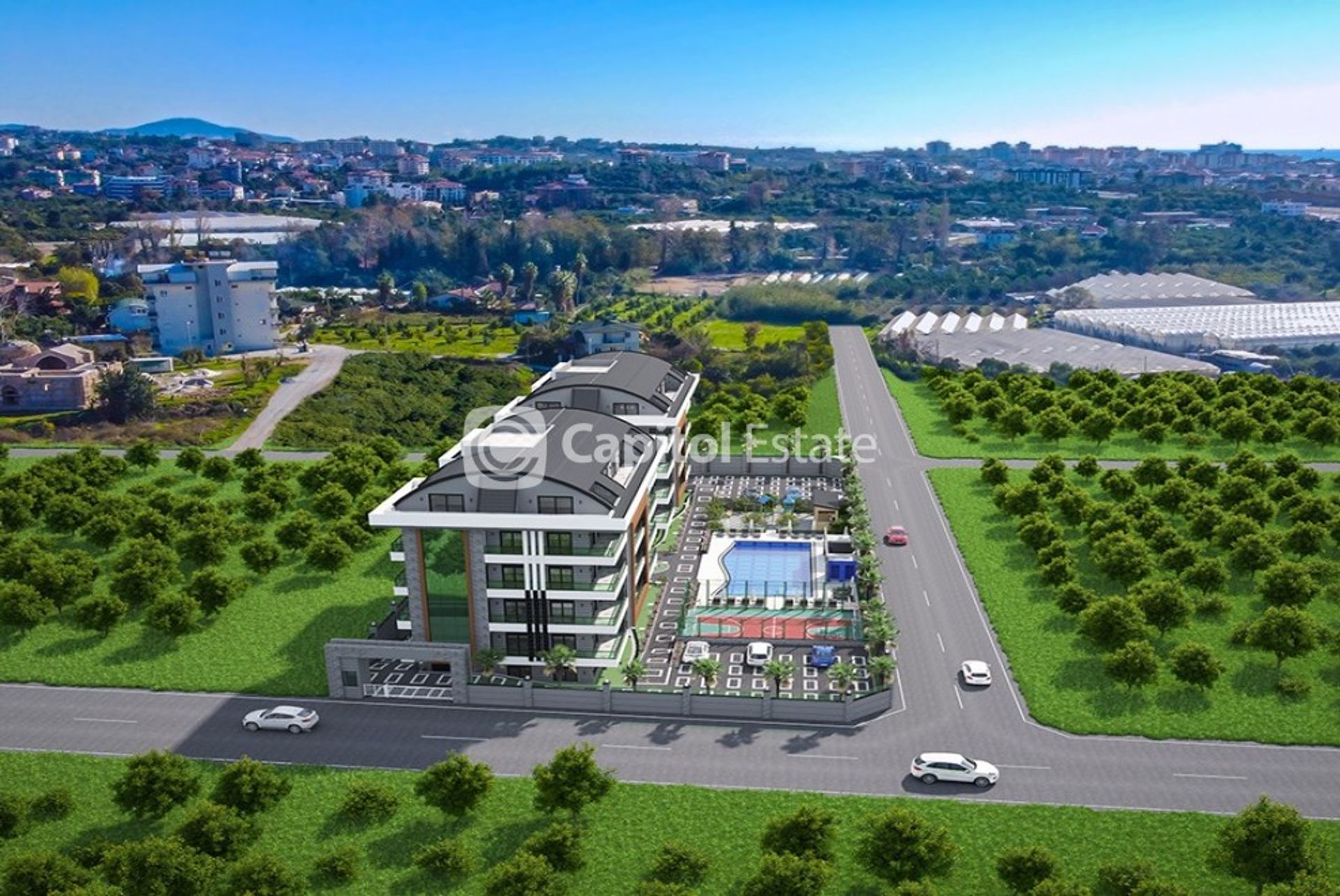 Condominium in Kestel, Antalya 11181303