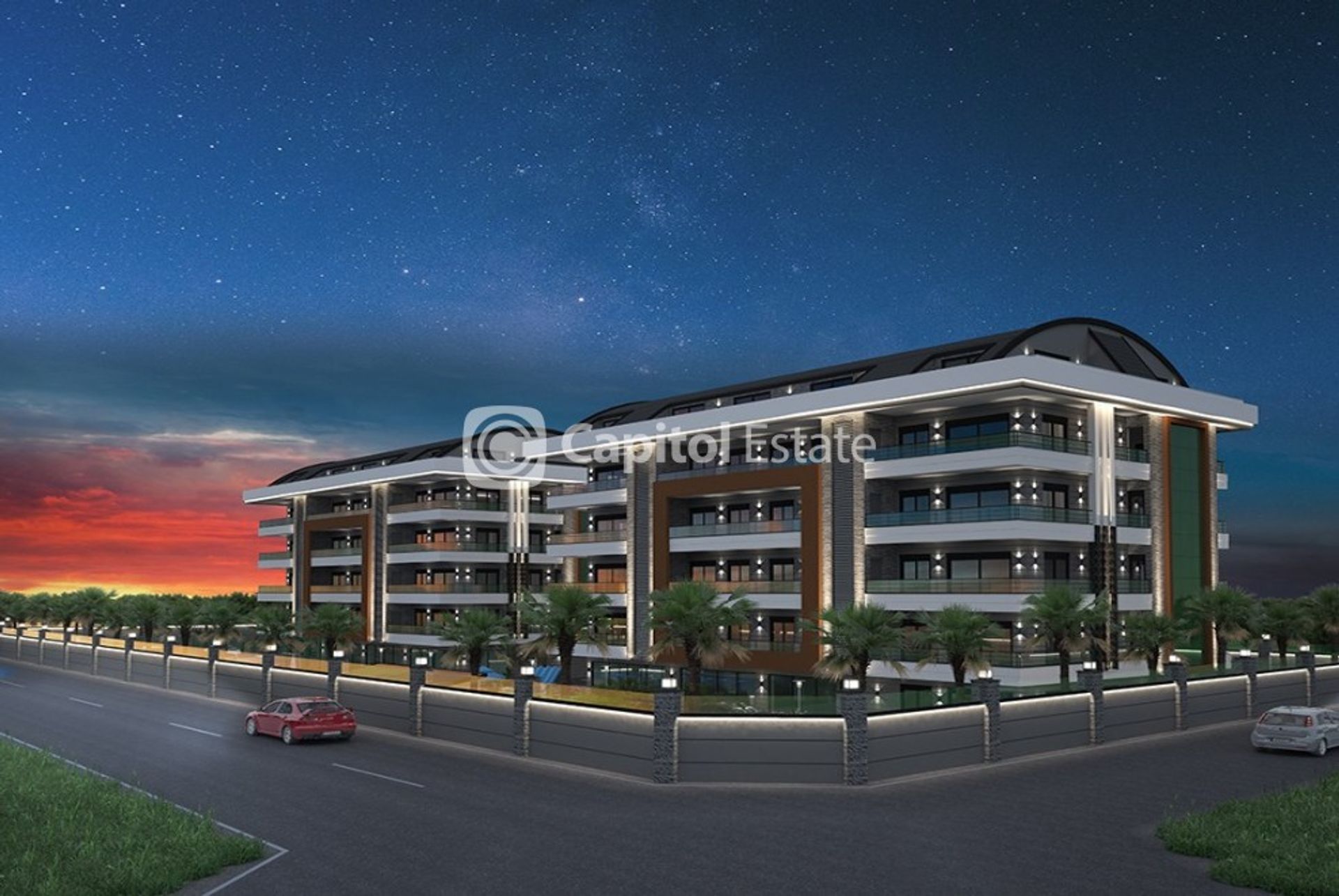 Condominio en Oba, Antalya 11181303