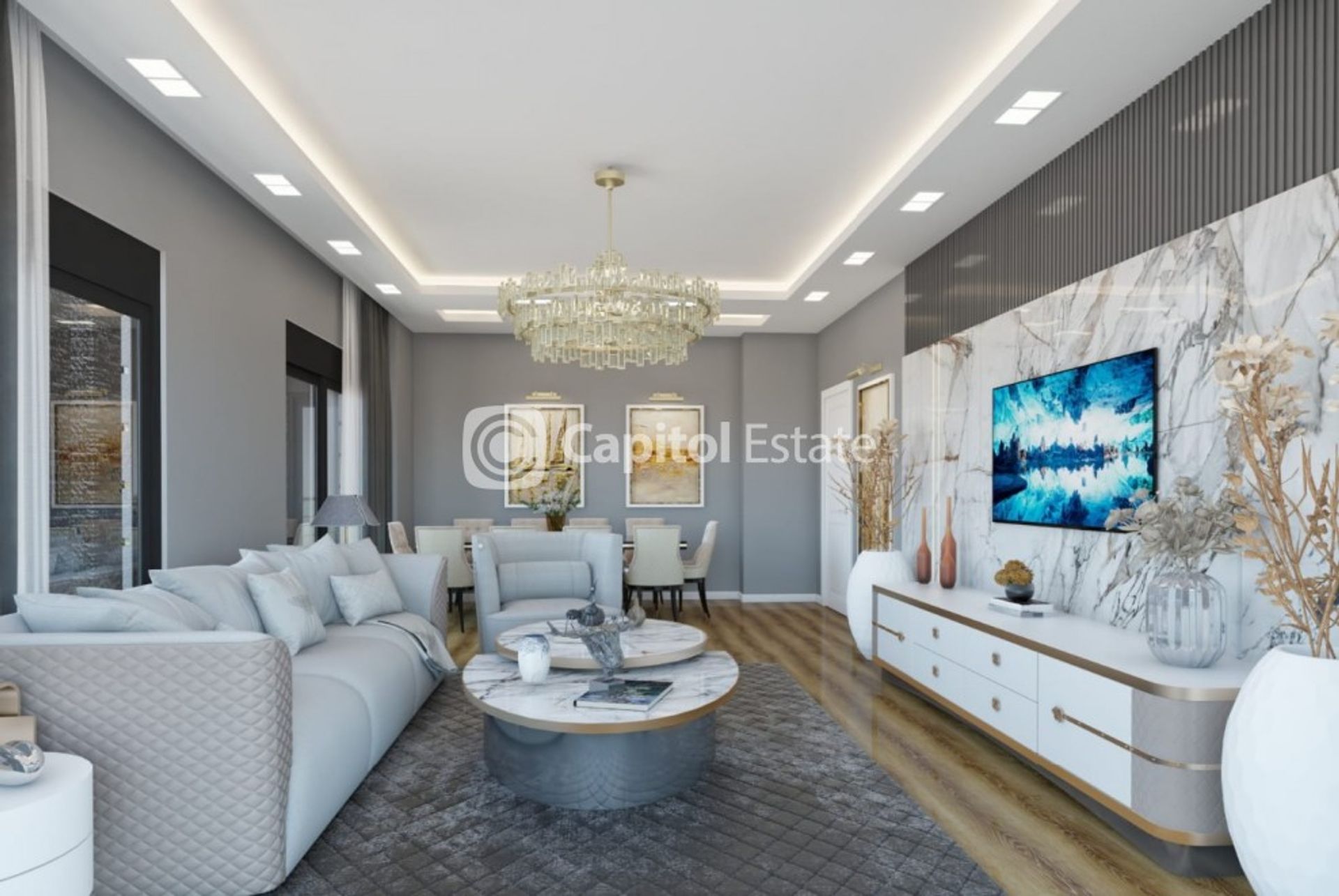 Condominio en Oba, Antalya 11181303