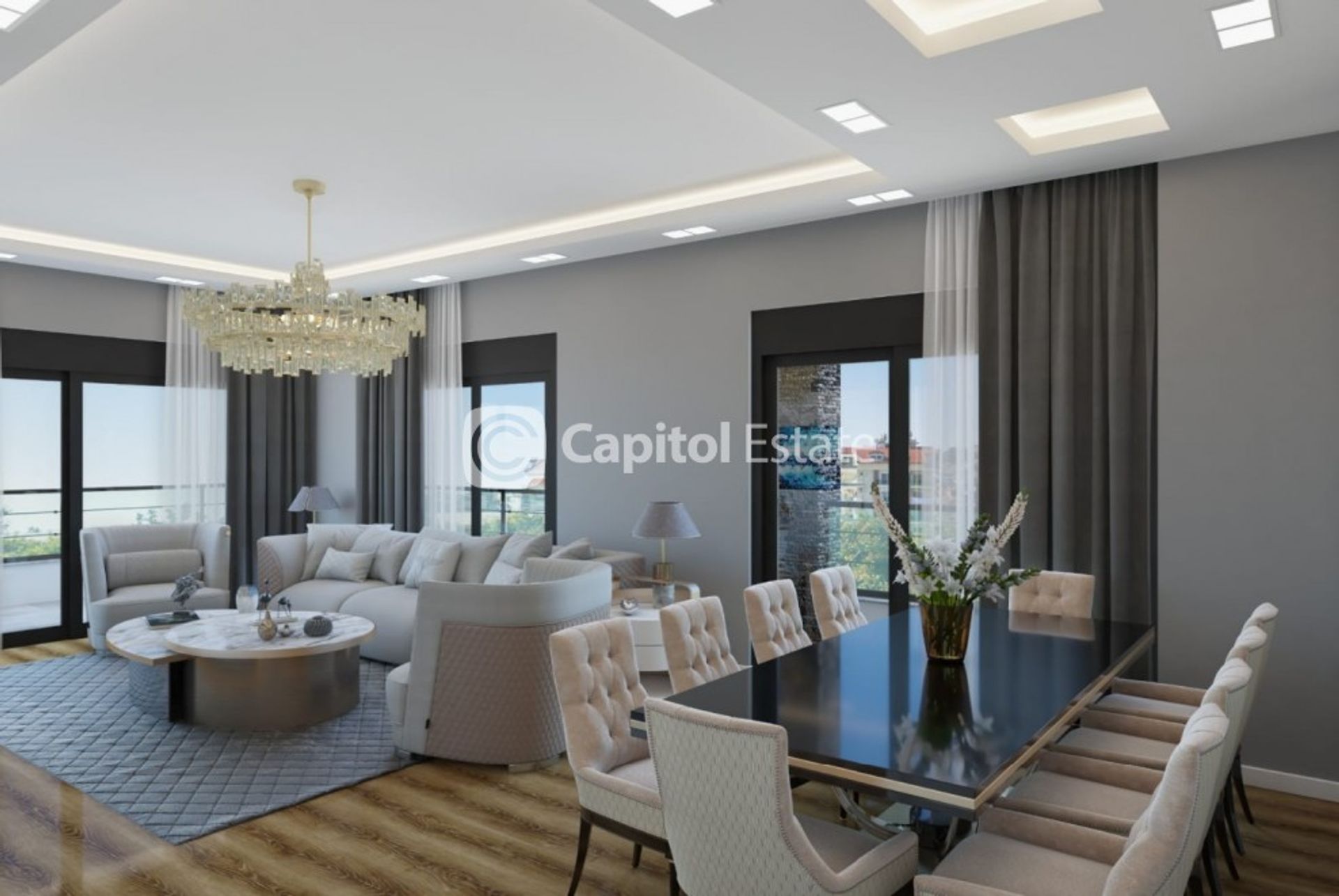 Condominio en Oba, Antalya 11181303