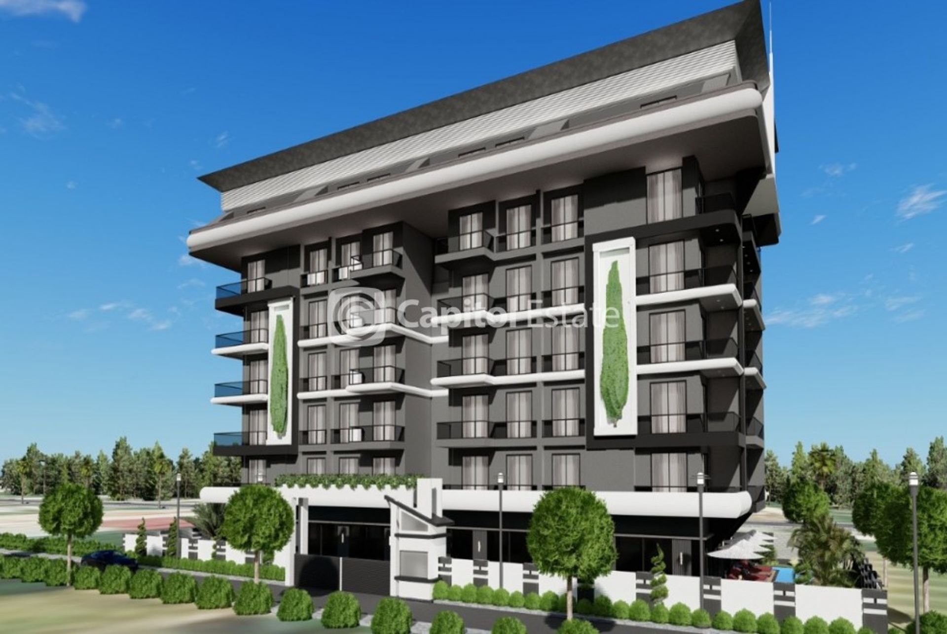 Condominio en Mahmutlar, Antalya 11181336