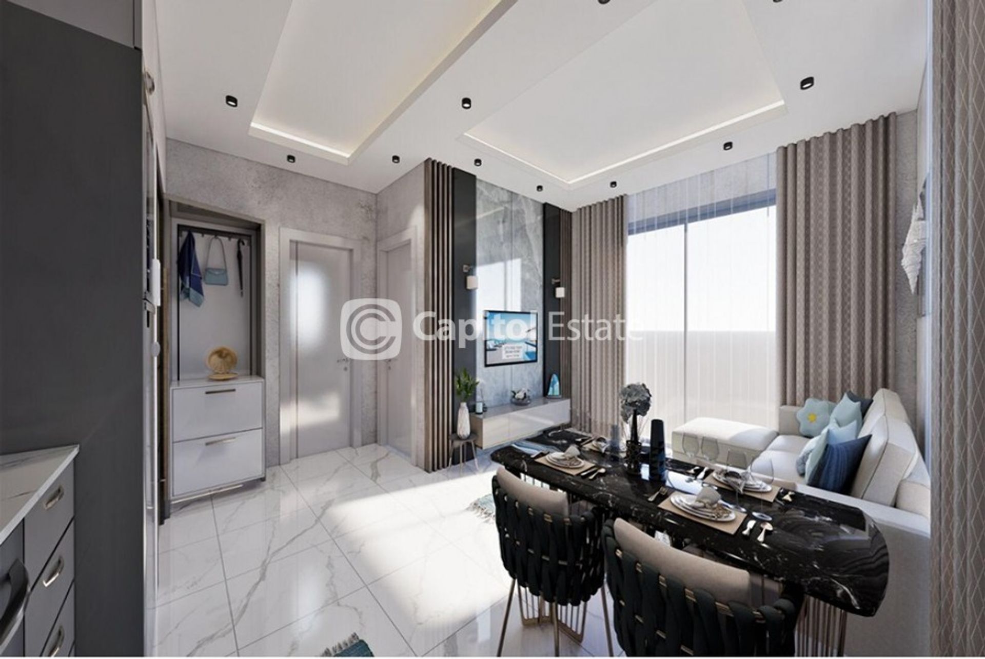 Condominium in Avsallar, Antalya 11181352