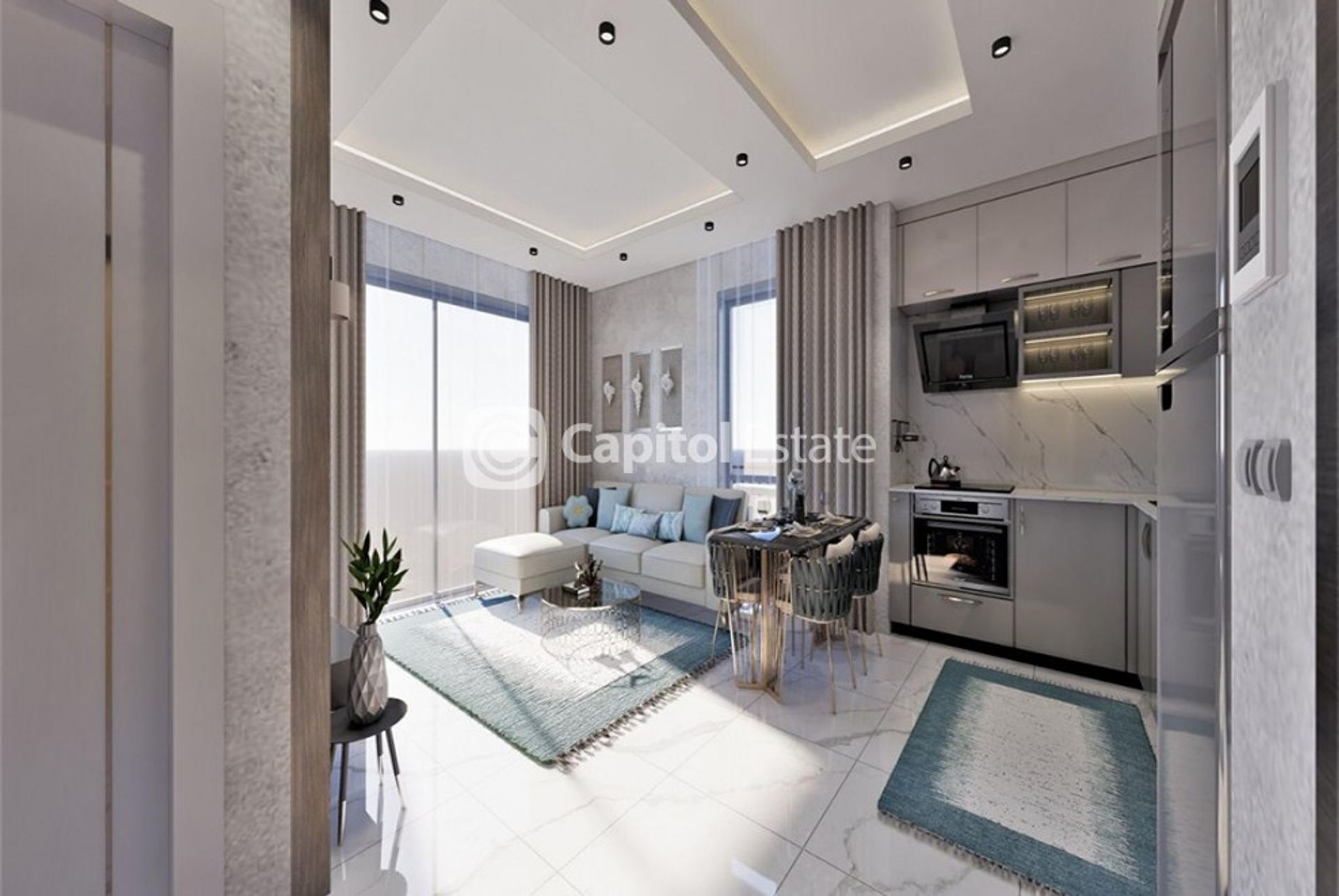 Condominium in Avsallar, Antalya 11181352