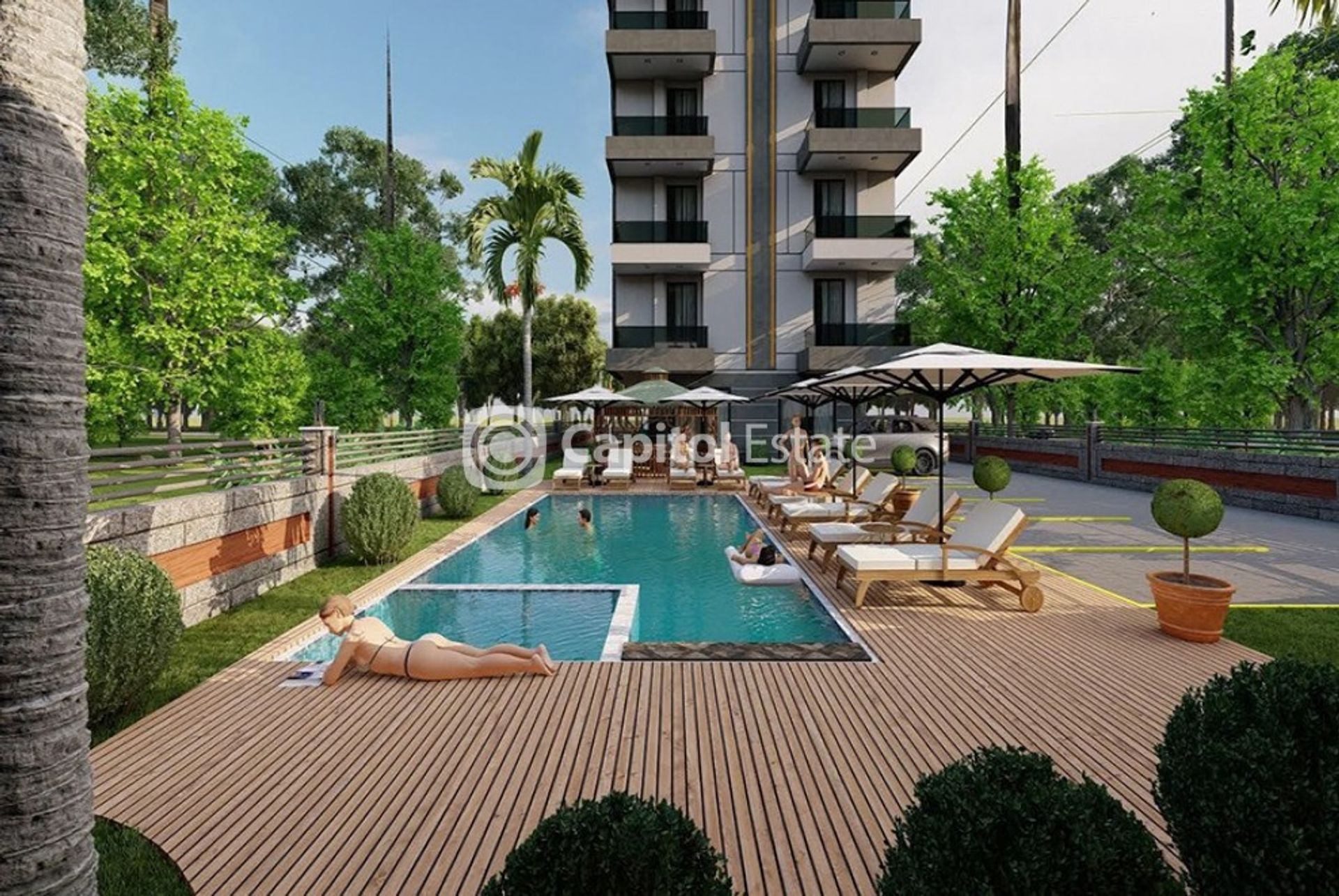 Condominium in Avsallar, Antalya 11181352