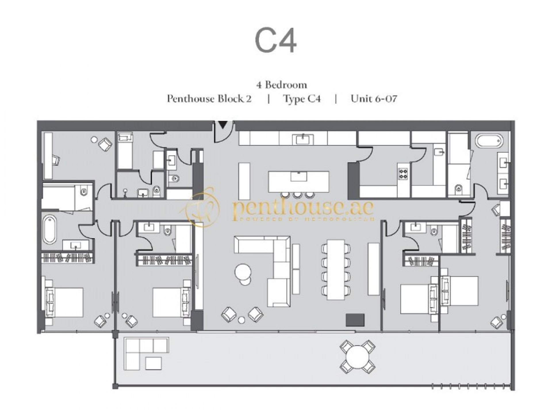 rumah dalam دبي, دبي 11184455