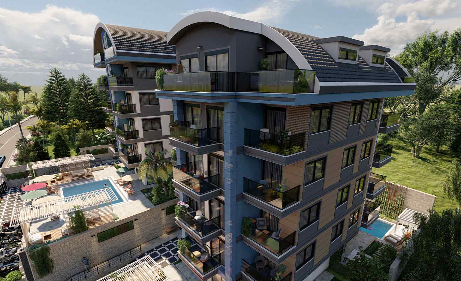 Condominium in Antalya, Antalya 11186485