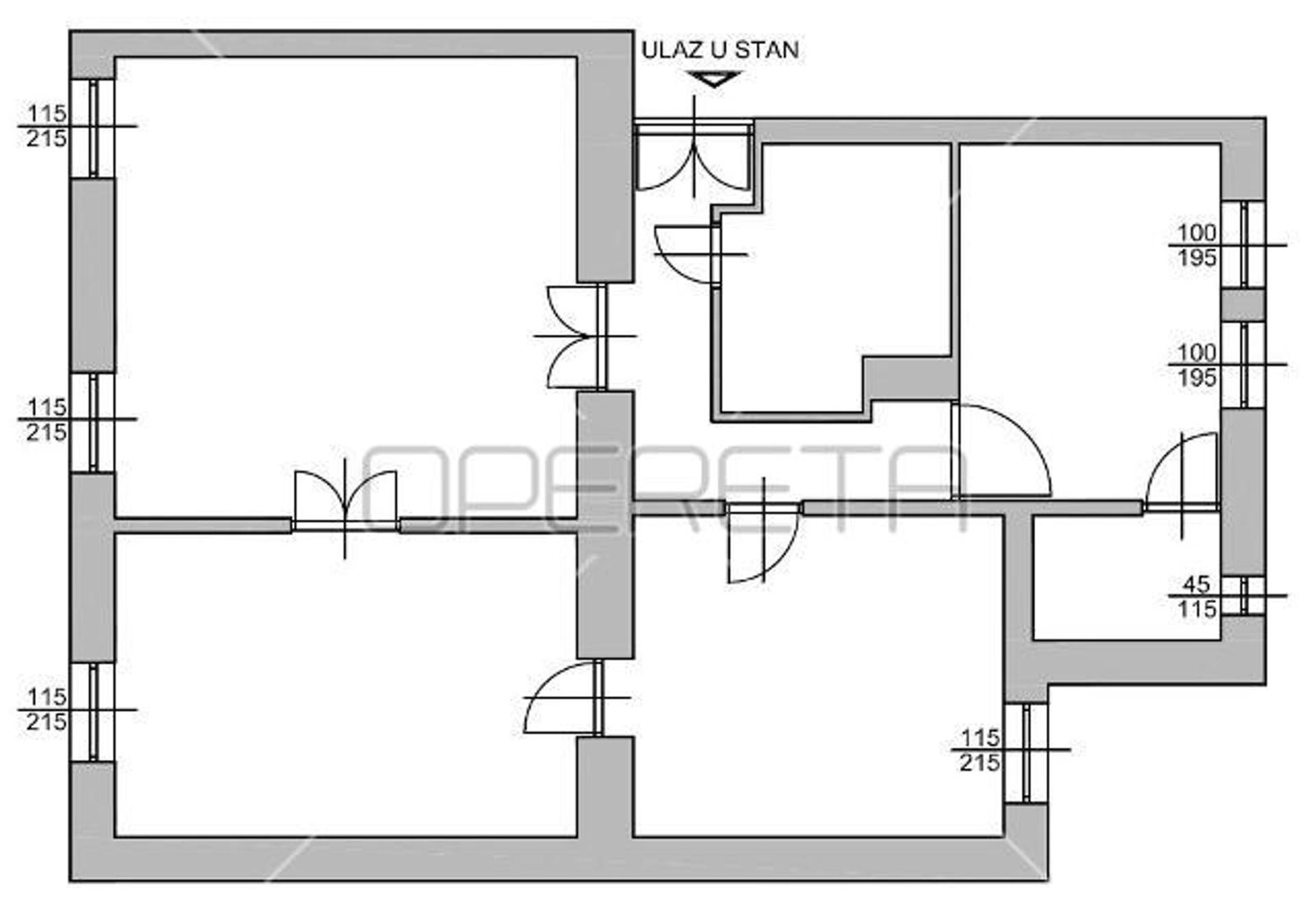 Condominio en Zagreb, Zagreb, Graduado 11189289