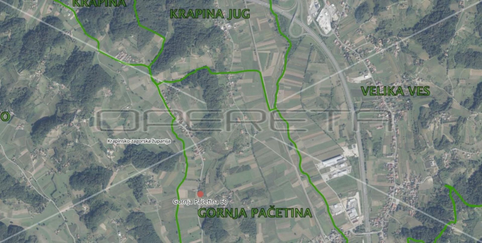 Tanah di Gornja Pačetina, Krapinsko-zagorska županija 11189450