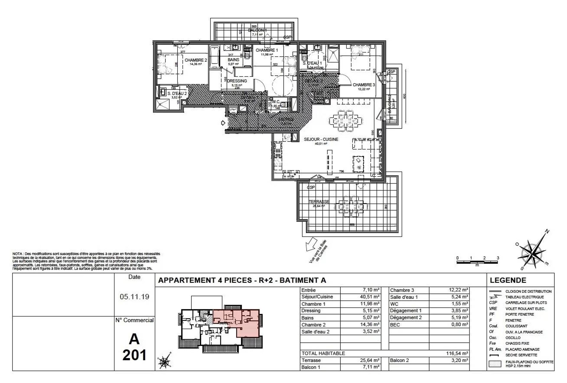 Kondominium dalam Cannes, Provence-Alpes-Côte d'Azur 11189594