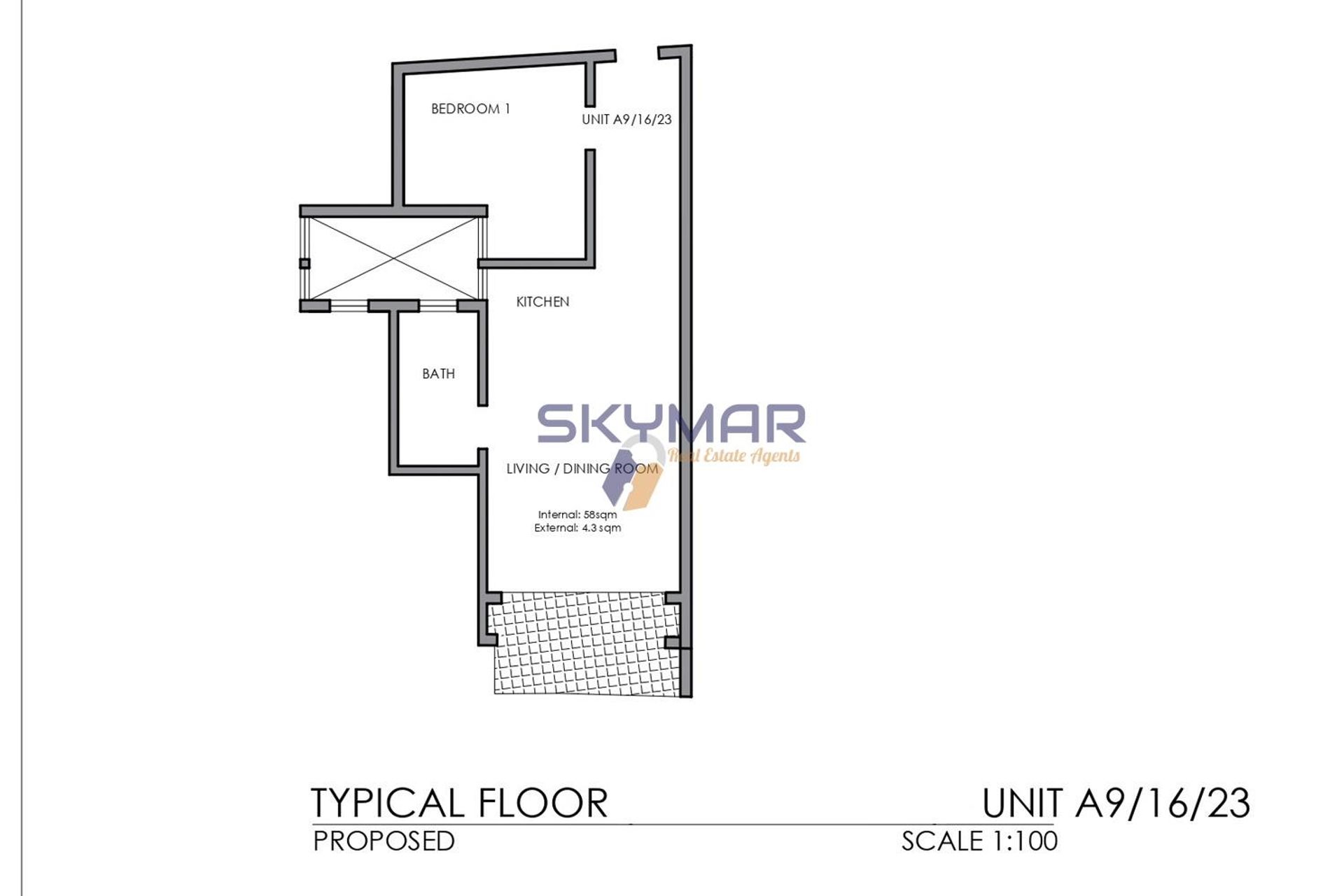 Kondominium dalam Wied l-Arkata, Mosta 11196401