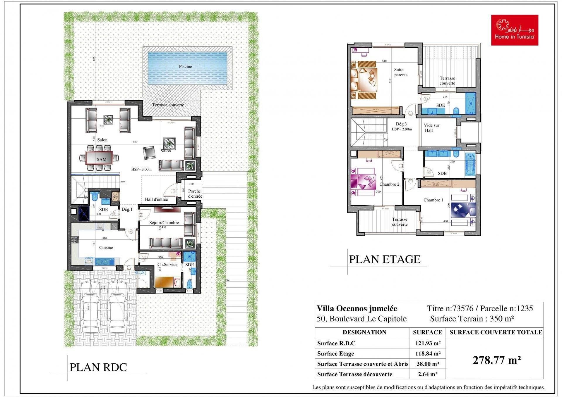 Rumah di Raoued, Ariana 11199522