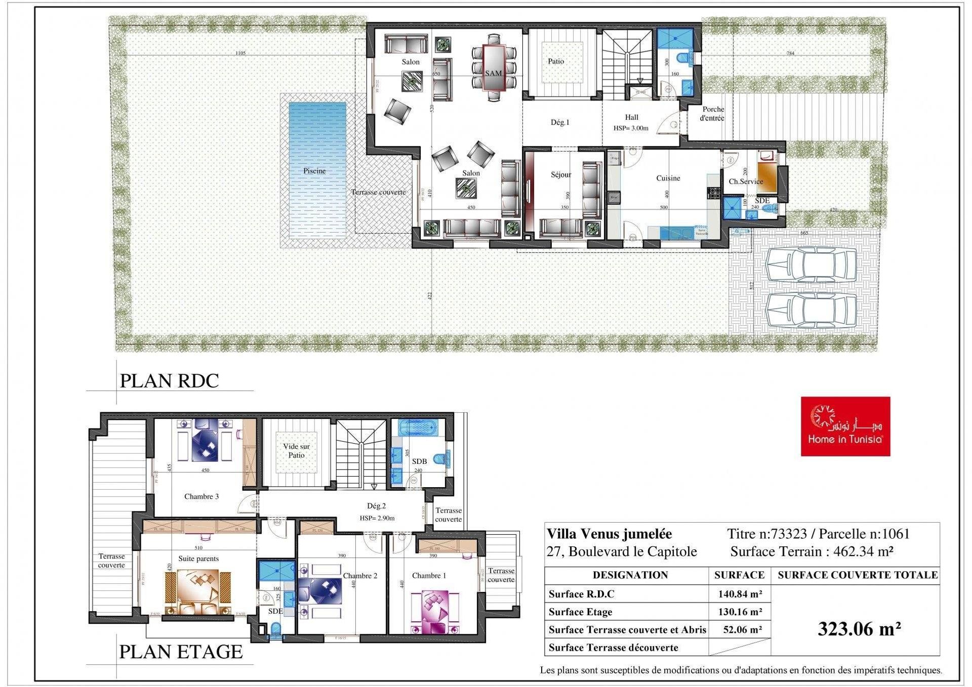 rumah dalam Gammarth, Tunis 11200274