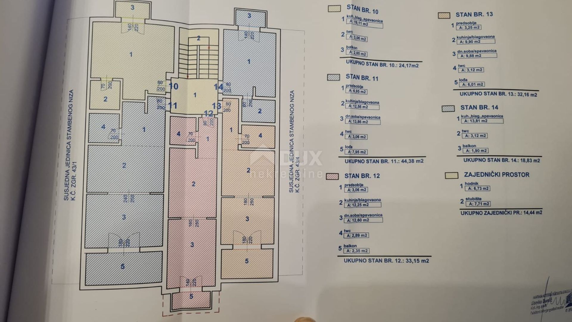 Condominium dans Rab, Primorsko-Goranska Zupanija 11203559