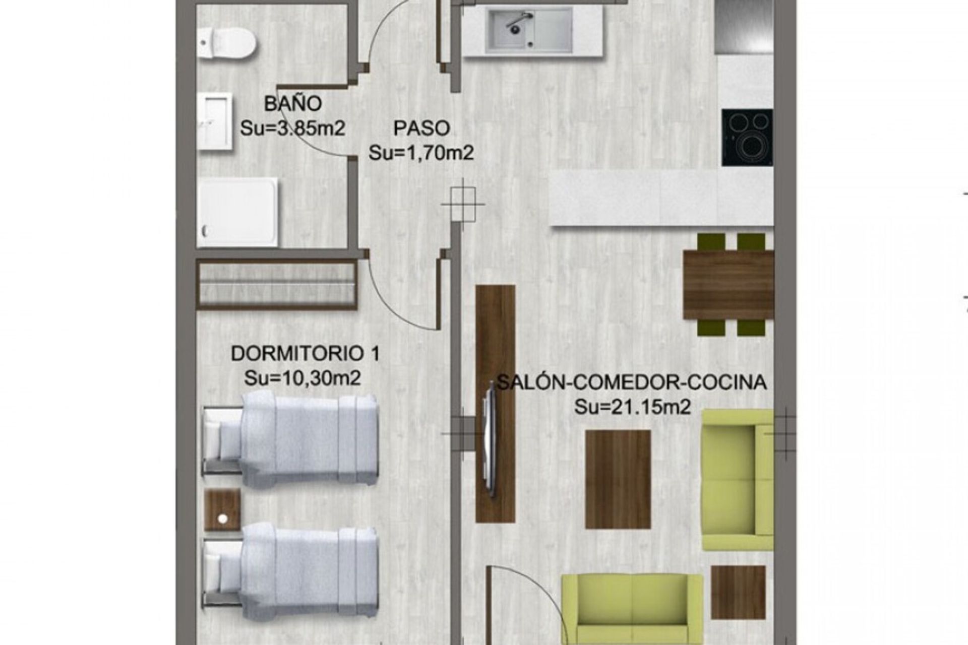 Condominio nel Las Beatas, Región de Murcia 11219730