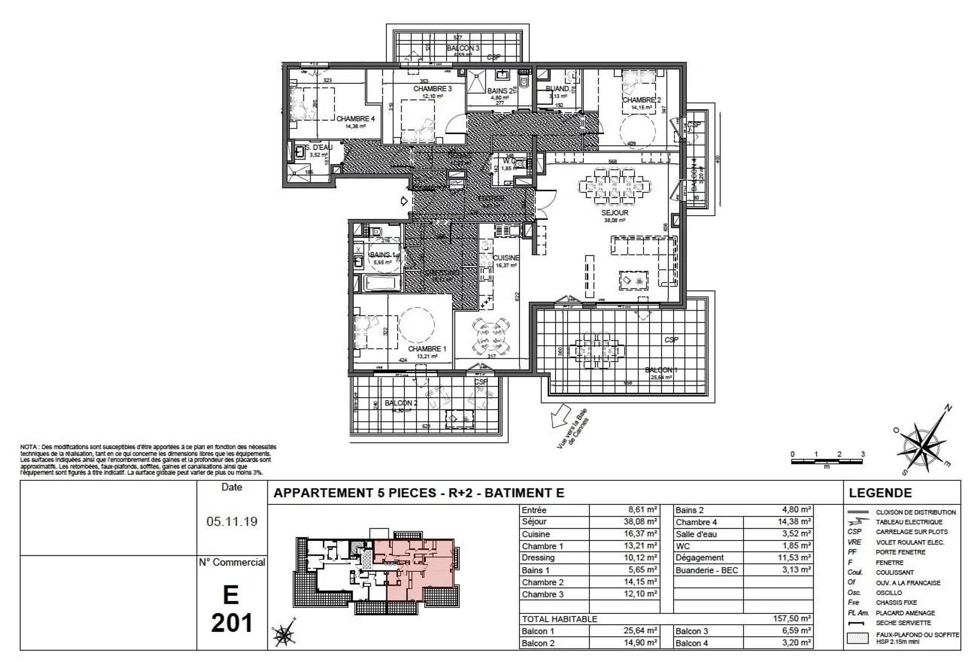 Kondominium di Cannes, Provence-Alpes-Côte d'Azur 11241869